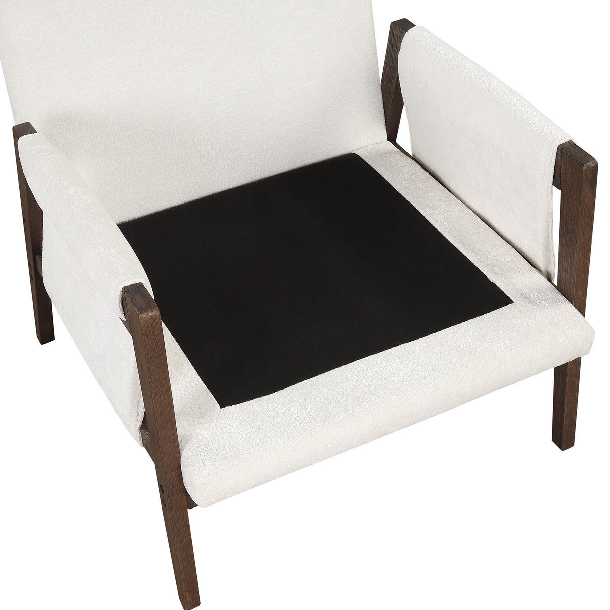 Kelly Mid-Century Modern Velvet Accent Armchair