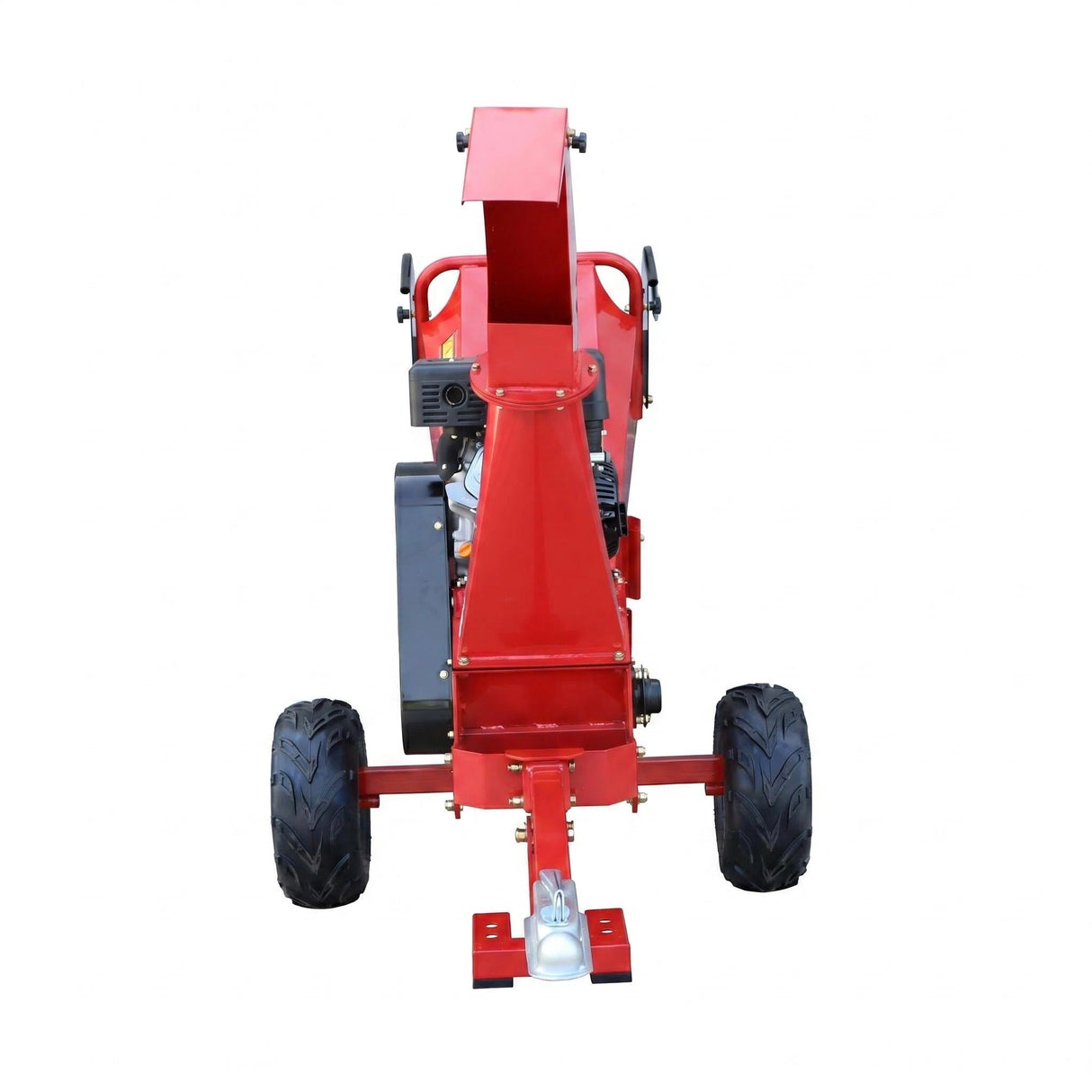 Small Wood Chipper for Home Towable Wood Chipper with 5in Chipping Capacity