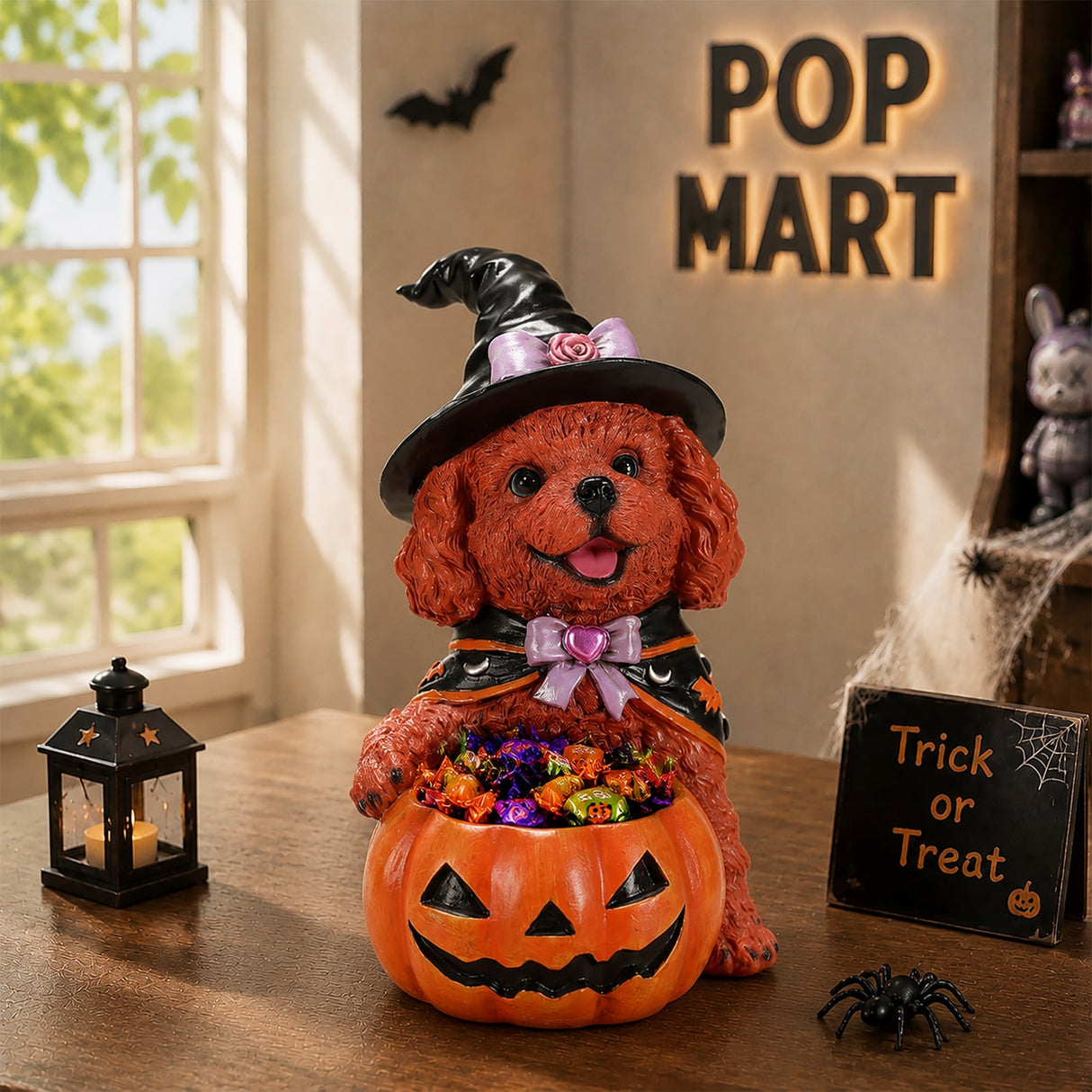 Halloween Puppy Figurine
