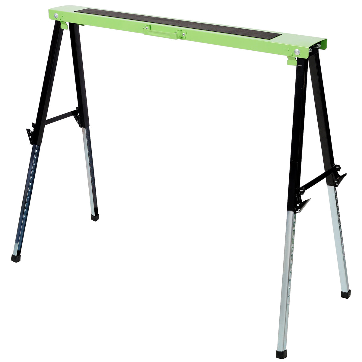 2-Pack Adjustable Saw Horse, Folding Portable Work Horse