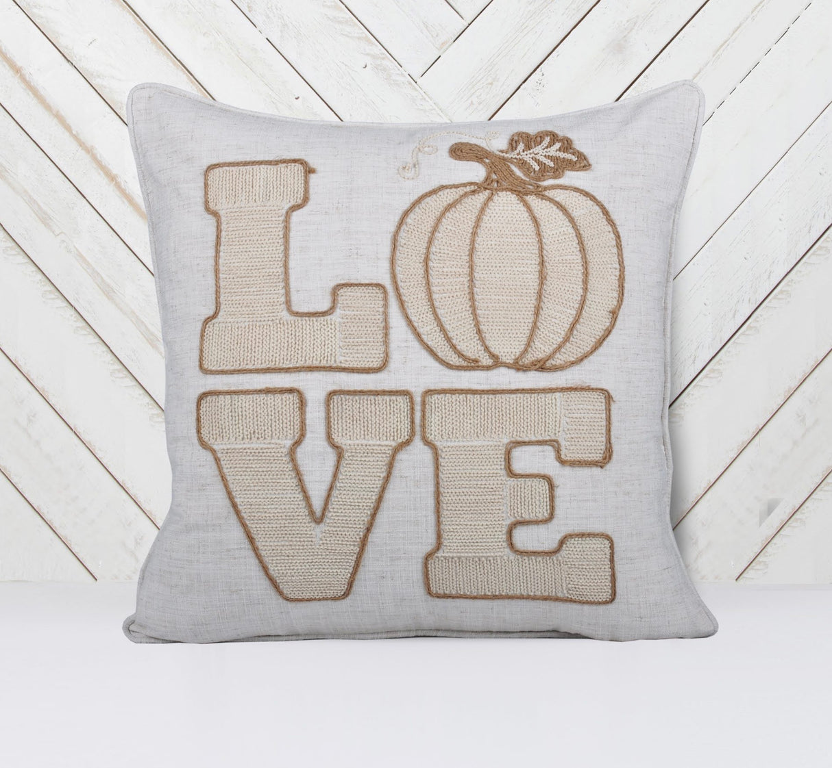 Embroidered-Pumpkin-“LOVE”-Accent-Pillow-–-Rustic-Beige-Fall-Decor-Throw-Pillows