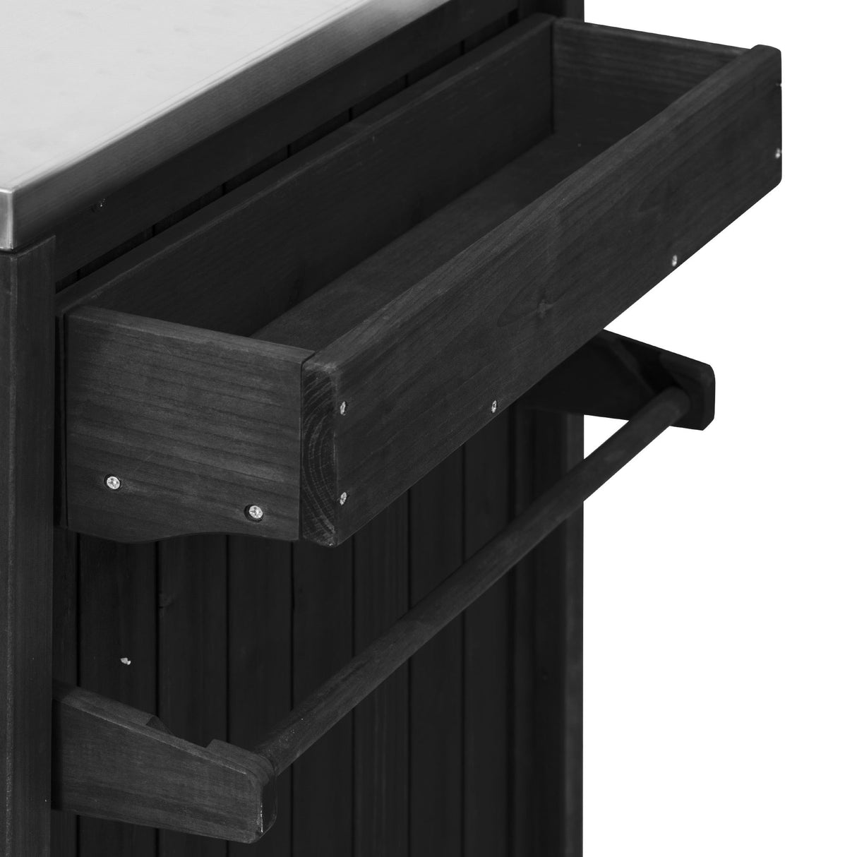 K&K 66.5' Outdoor Kitchen Island for Big Green Egg Grills