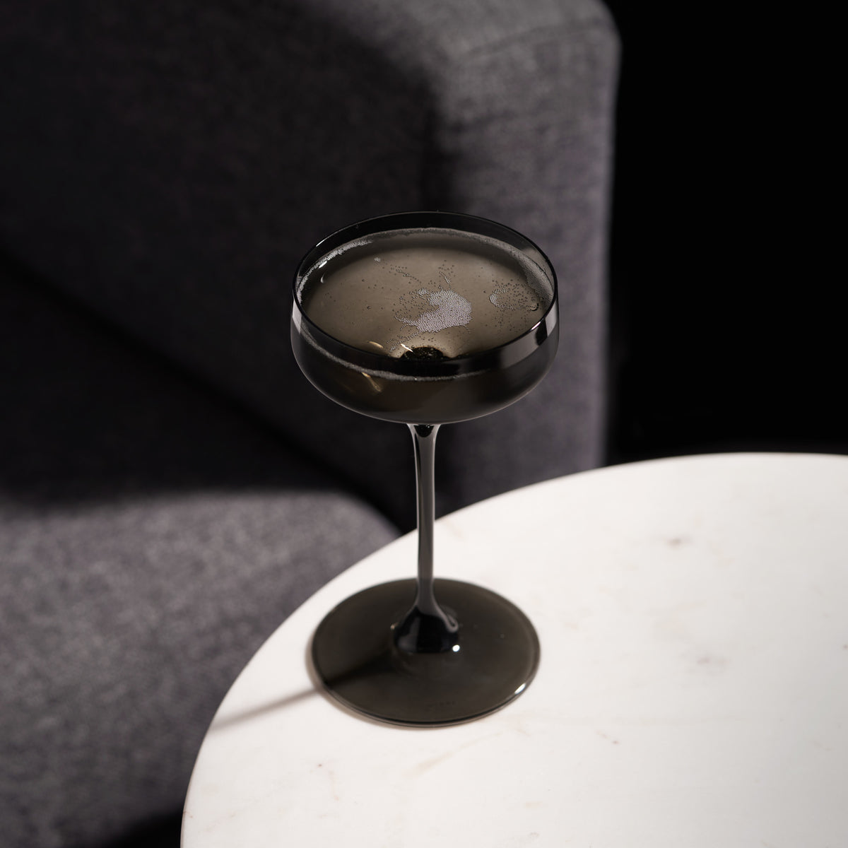 Reserve Nouveau Crystal Coupes in Smoke Viski®