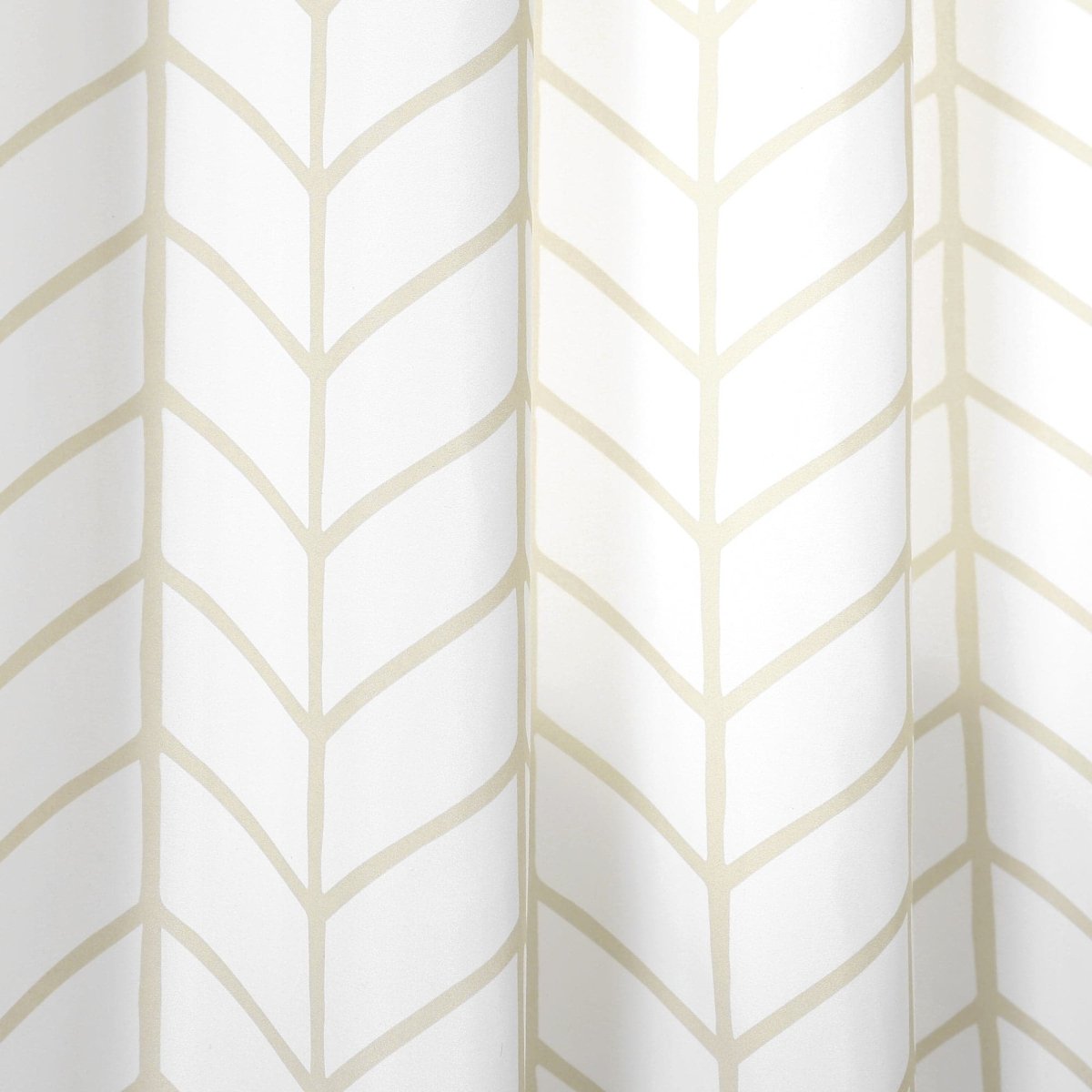 Calia Chevron Geo Window Curtain Panels Set