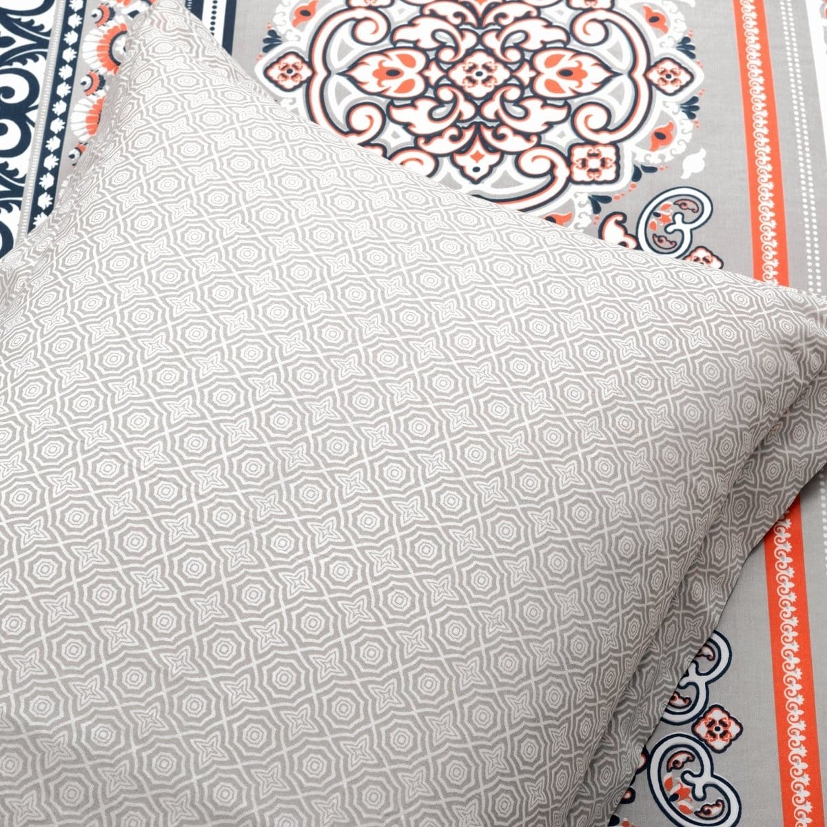 Nesco Stripe Cotton Duvet Cover 3 Piece Set