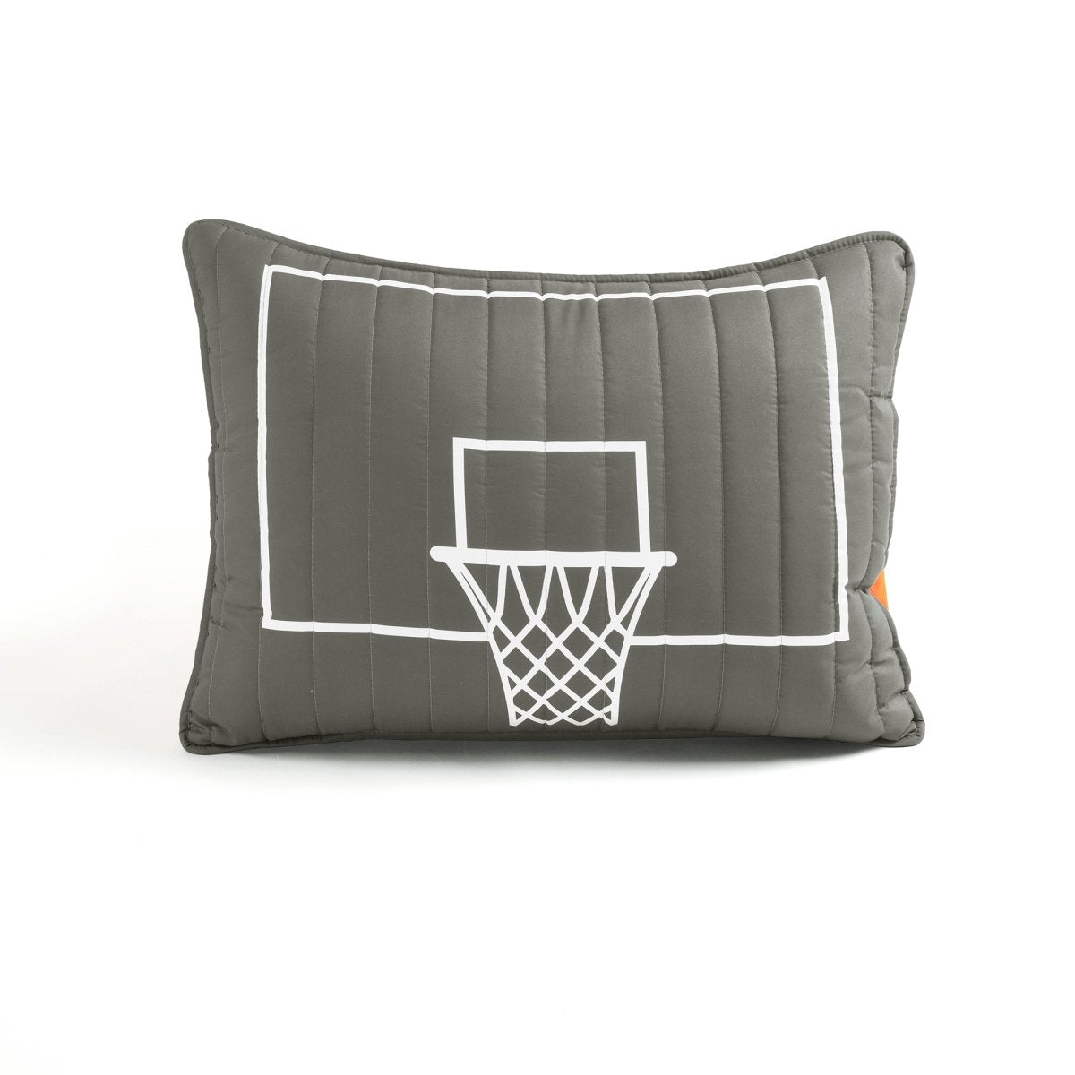 Basketball Game Reversible Quilt Set