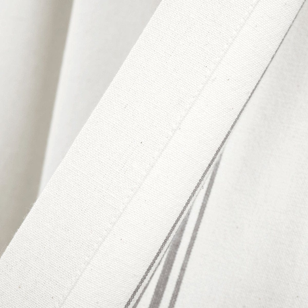 Farmhouse Stripe Yarn Dyed Recycled Cotton Blend Valance