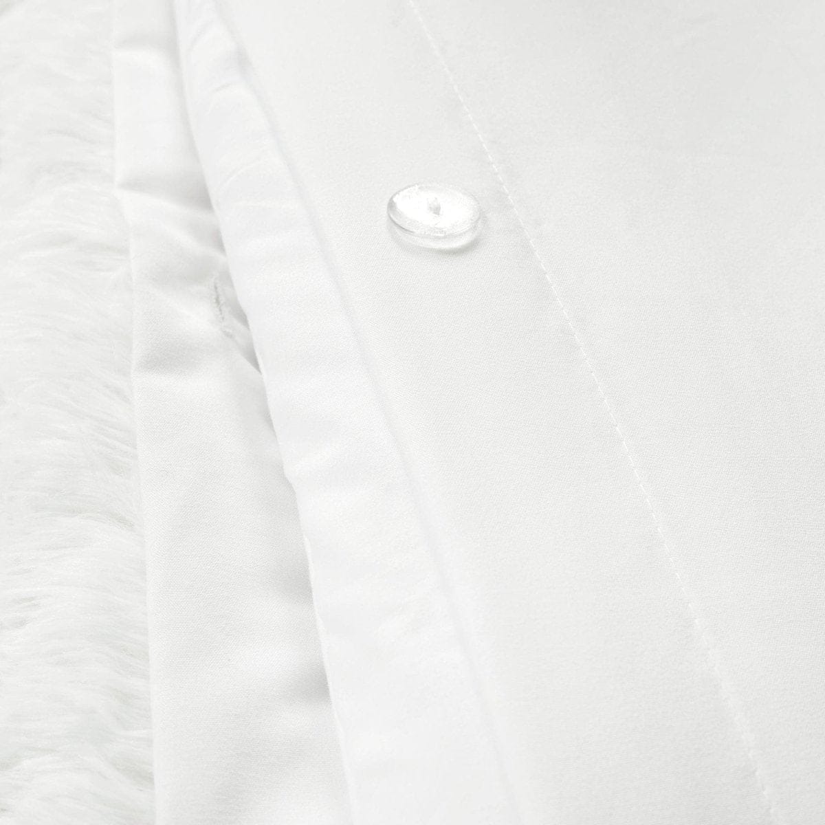 Emma Faux Fur Duvet Cover 3 Piece Set