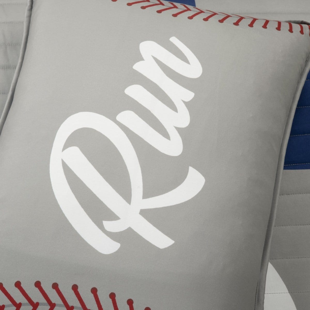 Baseball Game Reversible Oversized Kids Quilt Set