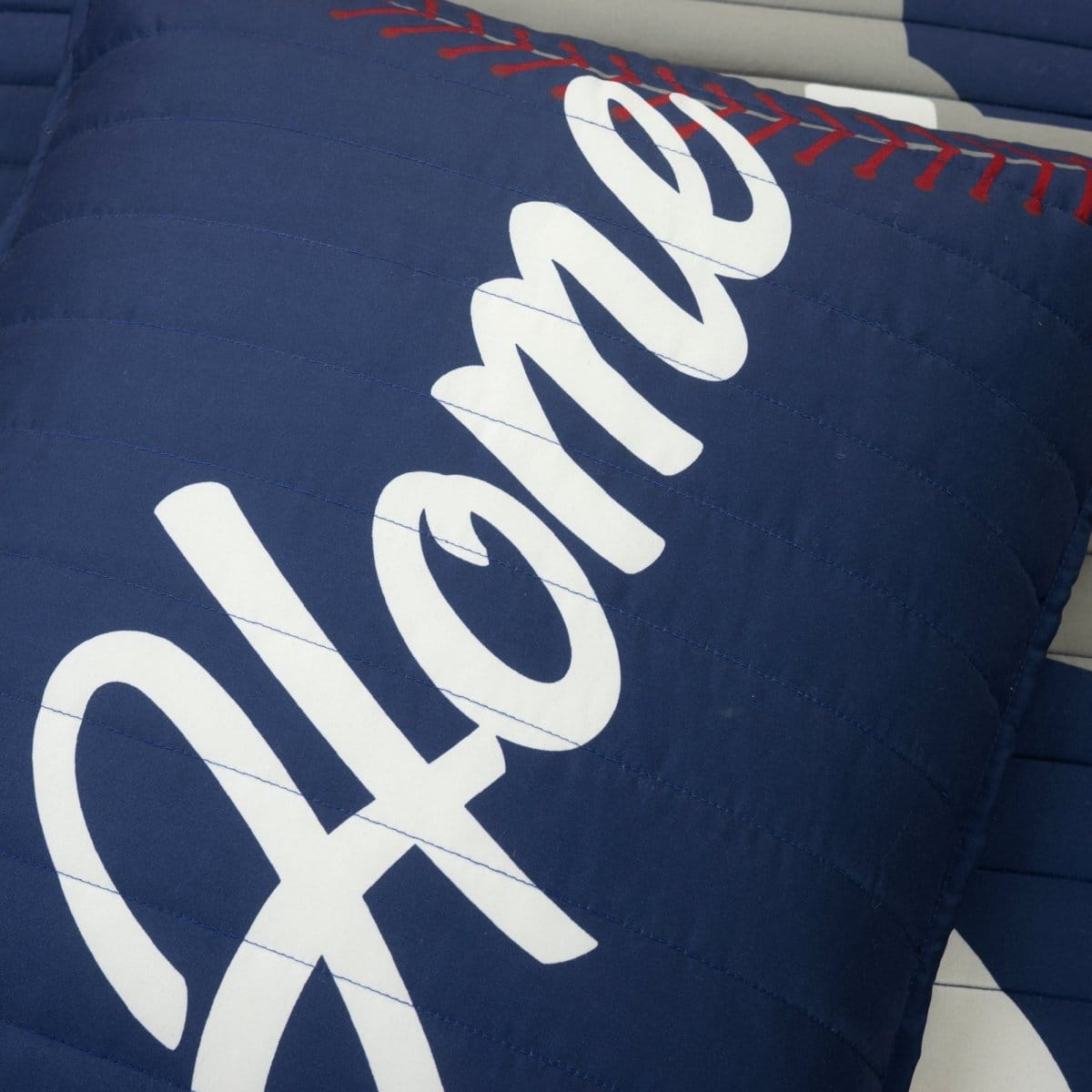 Baseball Game Reversible Oversized Kids Quilt Set