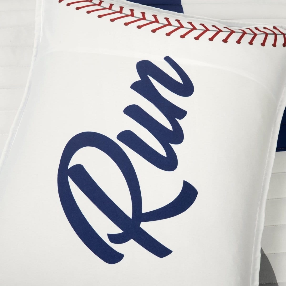 Baseball Game Reversible Oversized Kids Quilt Set