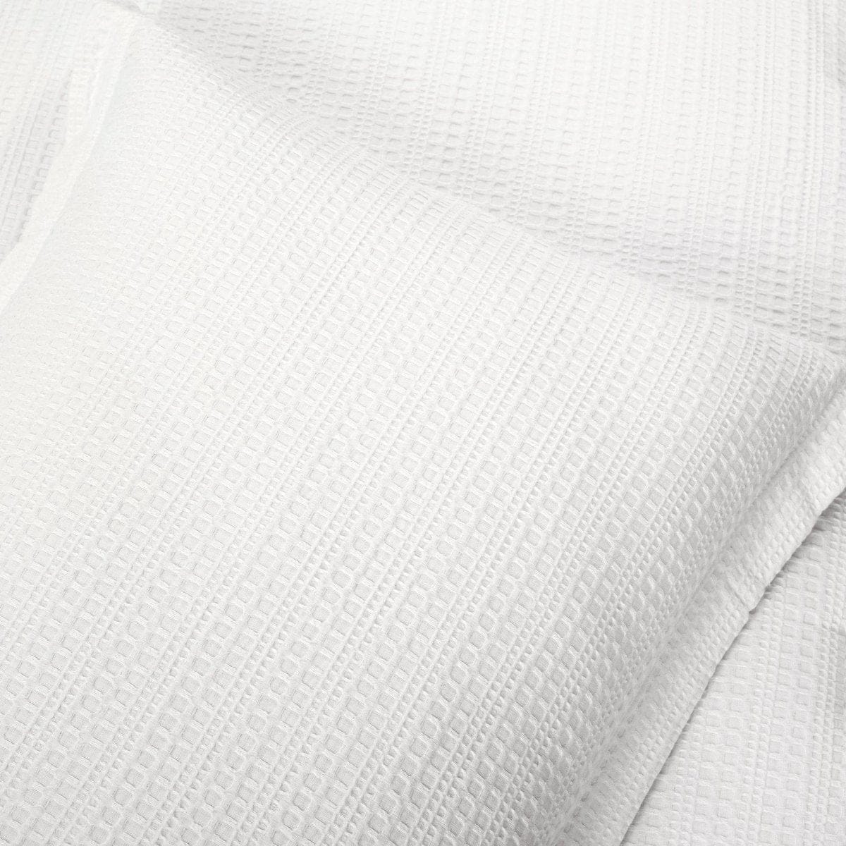 Haniya Solid Waffle Woven Cotton Textured Comforter Set