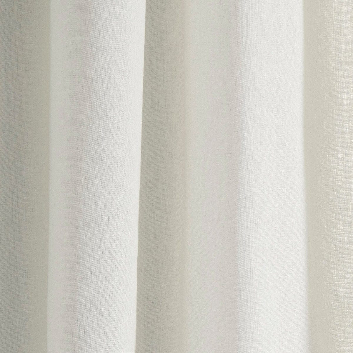 Luxury Modern Flower Linen Like Embroidery Border Window Curtain Panel