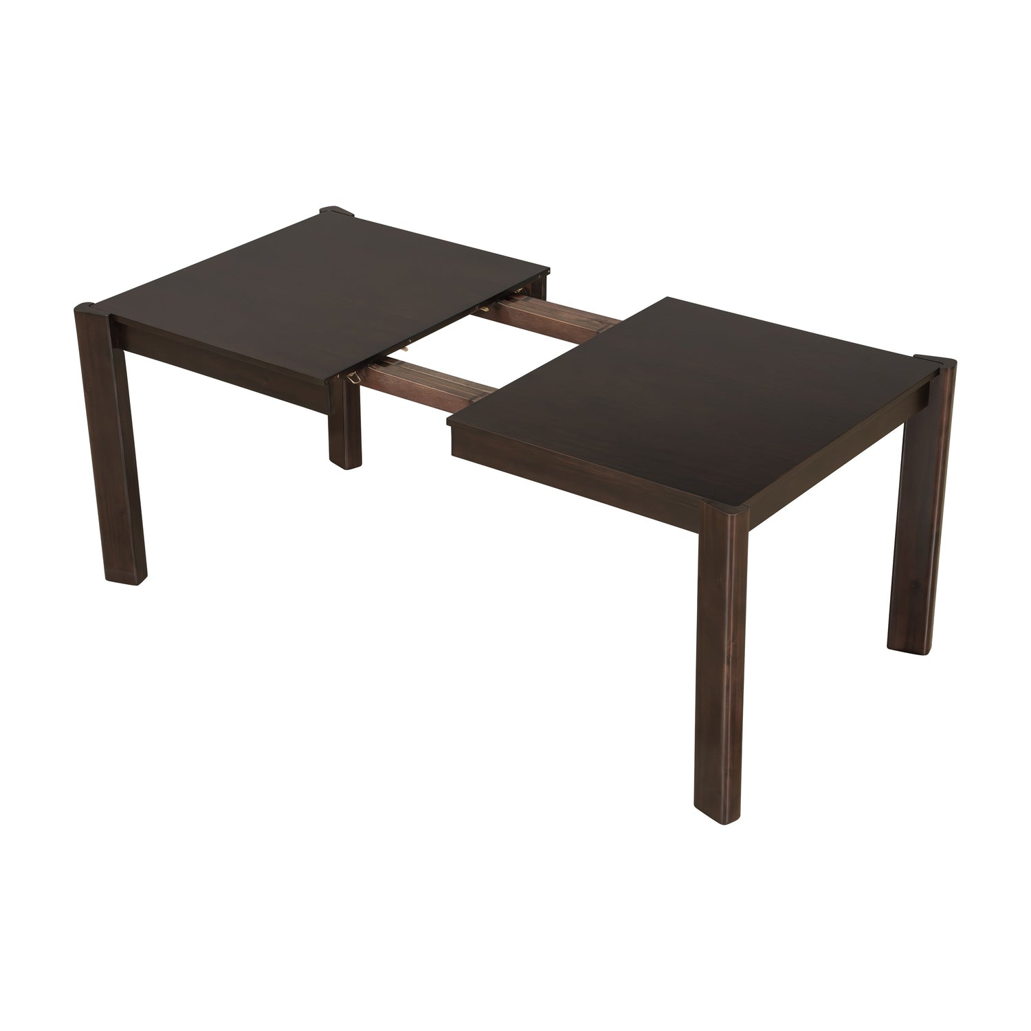 Meridian Extendable Solid Wood & Rattan Dining Set