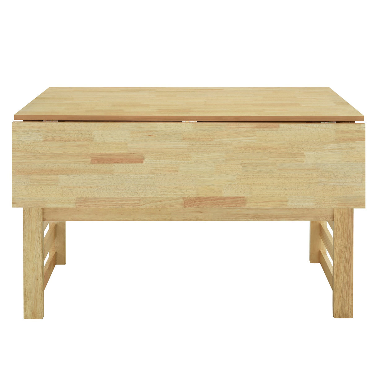 TOPMAX Modern 5-Piece Extendable Wood Dining Table Set