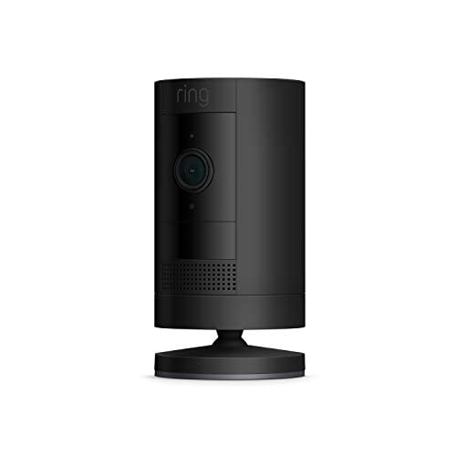 Ring Stick Up Cam Battery | Weather-Resistant Outdoor Camera, Live View, Color Night Vision, Two-way Talk, Motion alerts, Works with Alexa | Black