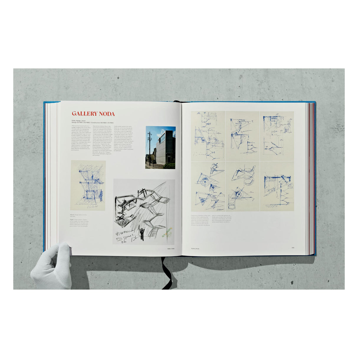 Tadao Ando. Sketches, Drawings, and Architecture (German, French, English)