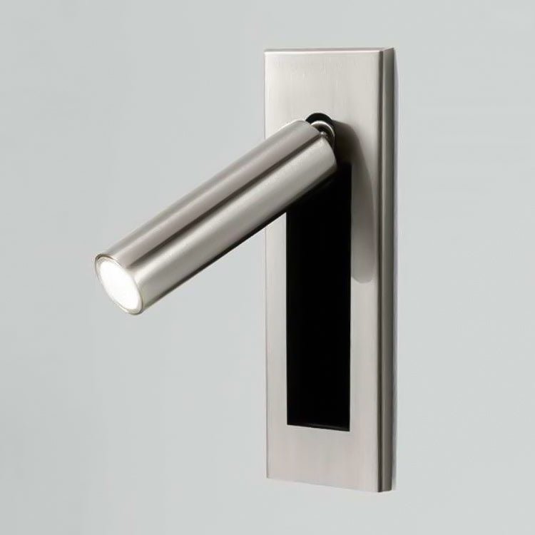 Recessed Folding Bedside Wall Sconce with Warm LED | Flush Reading Light for Bedrooms