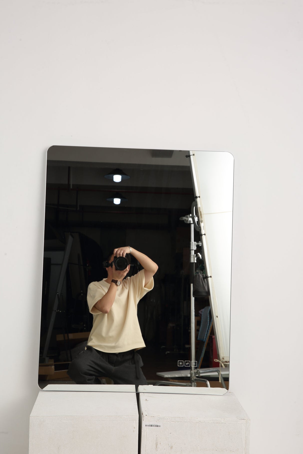 LED Backlit Bathroom Mirror with Anti-Fog Functionality