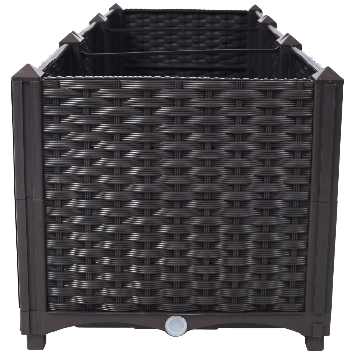 Deep Raised Garden Bed Plastic Planter Boxes