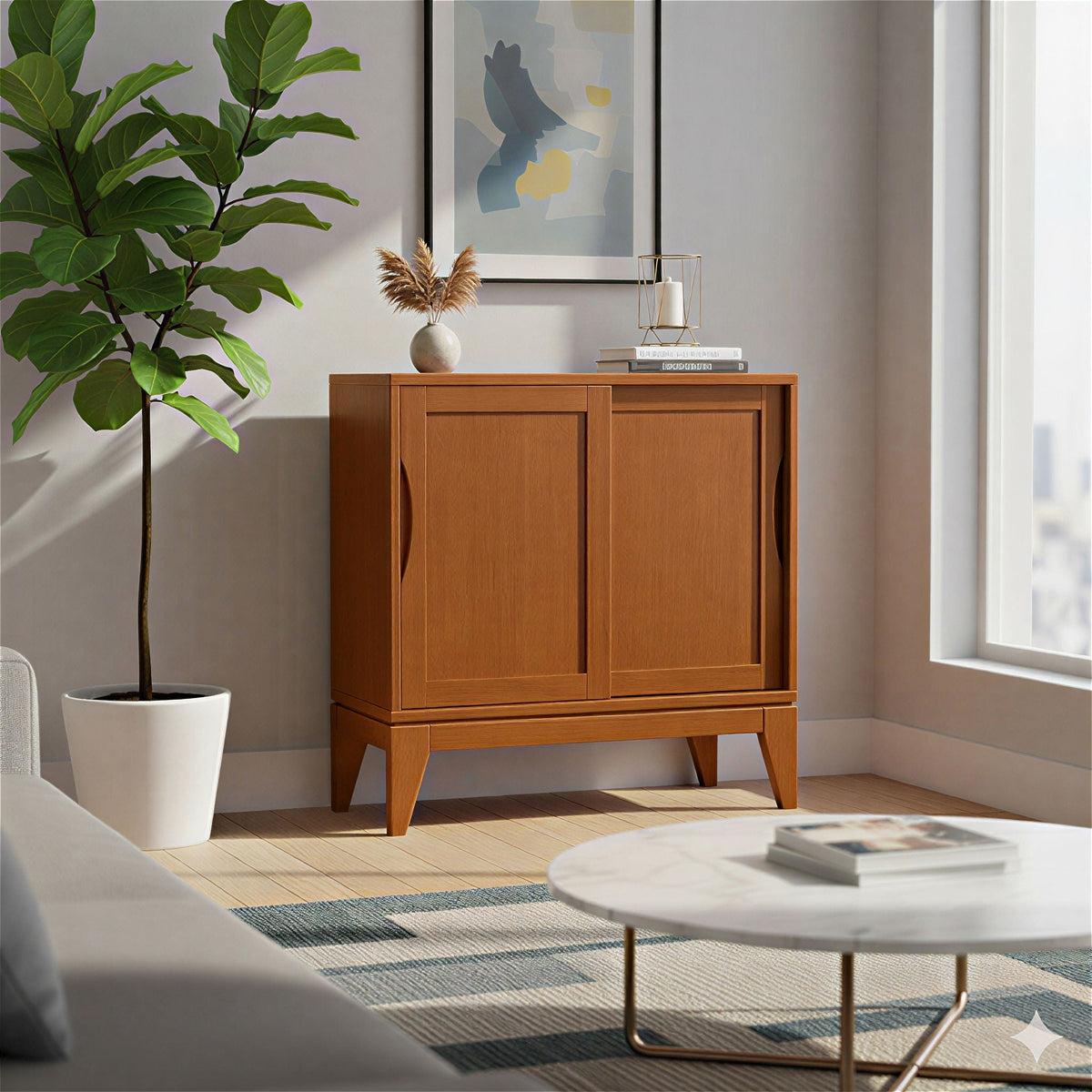 Harper - Low Storage Handcrafted Cabinet