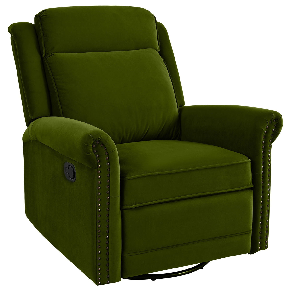 360 Degrees Swivel Recliner Manual Rocking With Adjustable Backrest