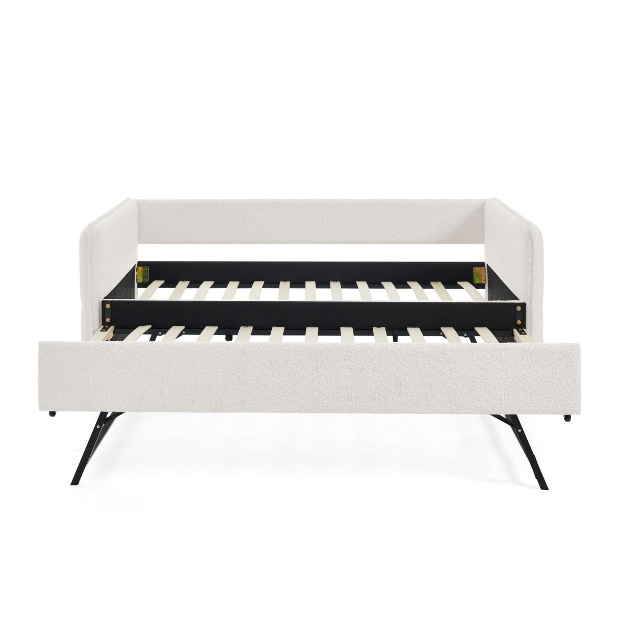 Upholstered Daybed With Pop Up Trundle