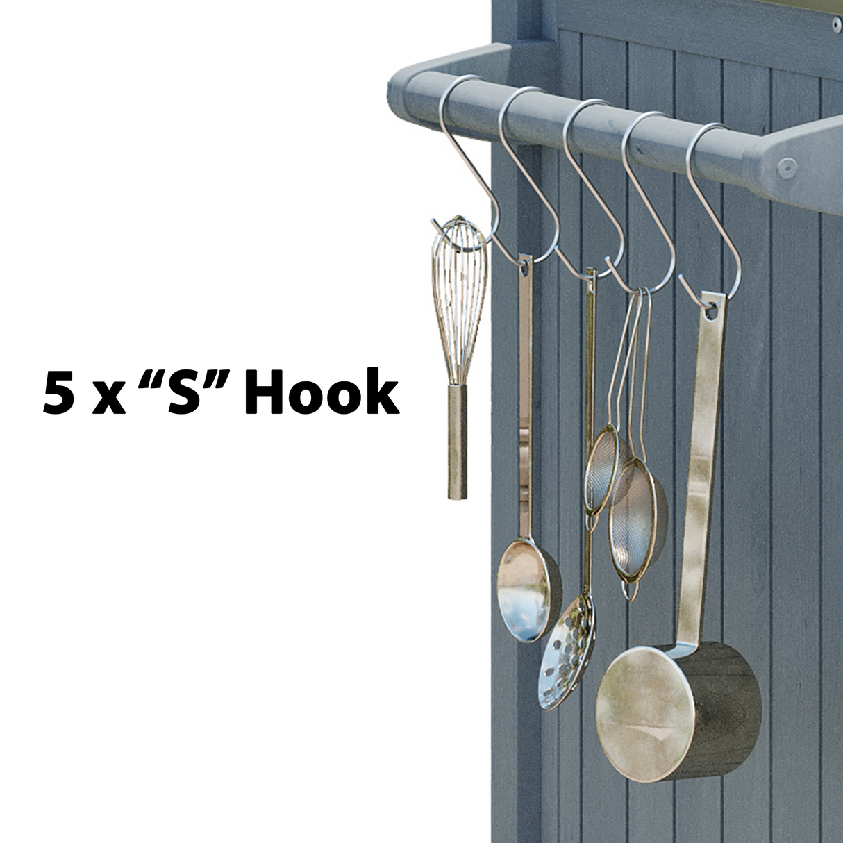 K&K 66.5" Outdoor Kitchen Island for Big Green Egg Grills