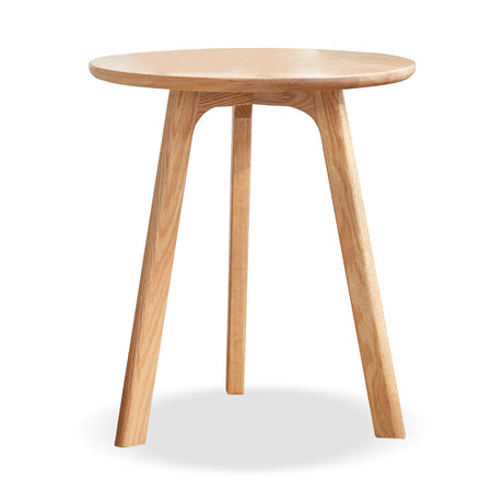 Round-Side-Table-with-Solid-Oak-Wood-Frame-Side-Tables