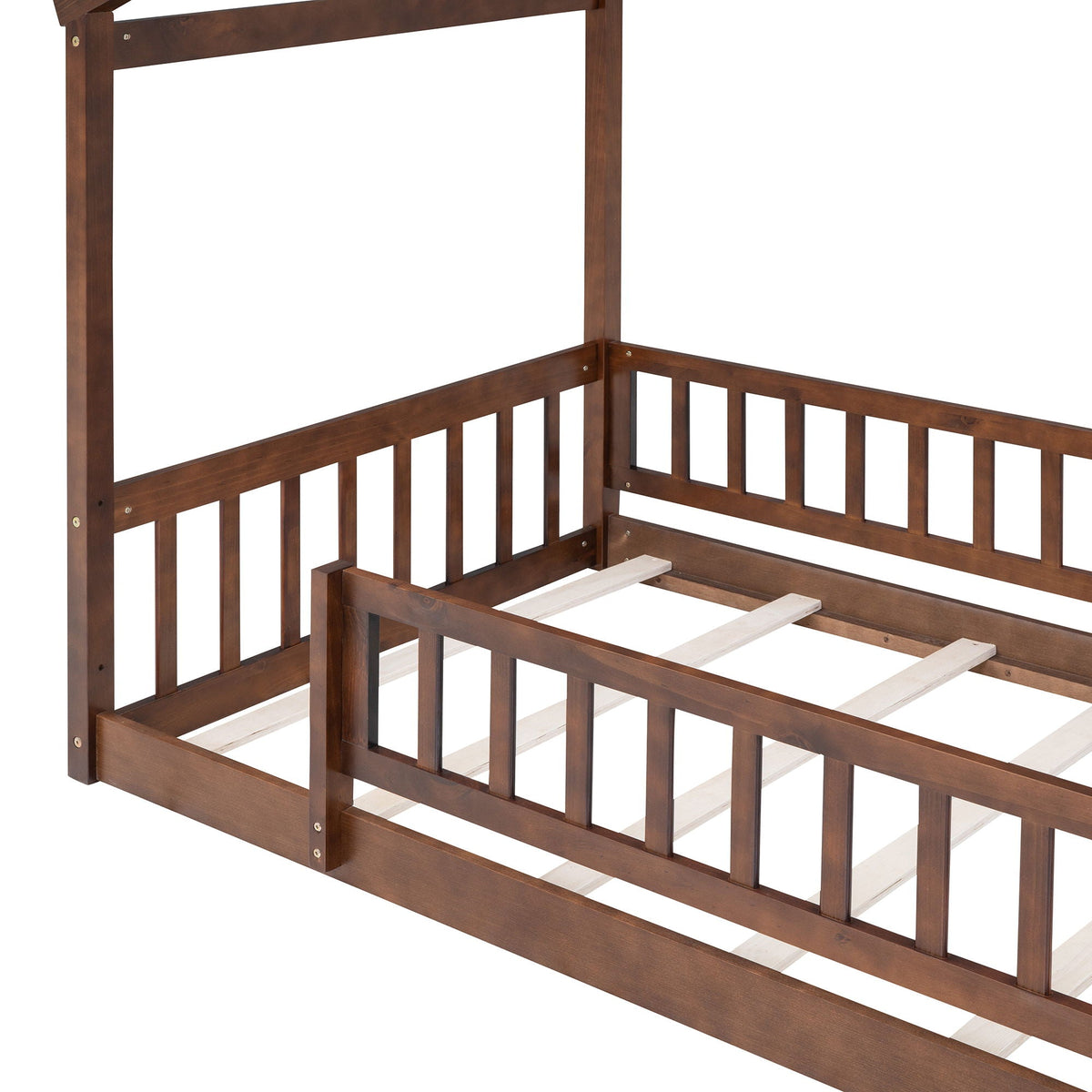 Bed House Bed Frame With Fence