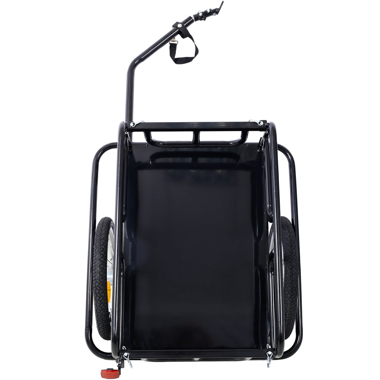 Foldable Bike Cargo Trailer with Universal Bike Hitch