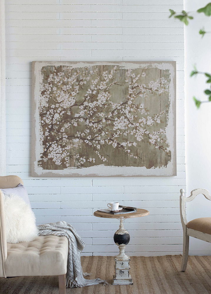 Large Cherry Blossom Canvas Art Print Home Decor Accent Piece