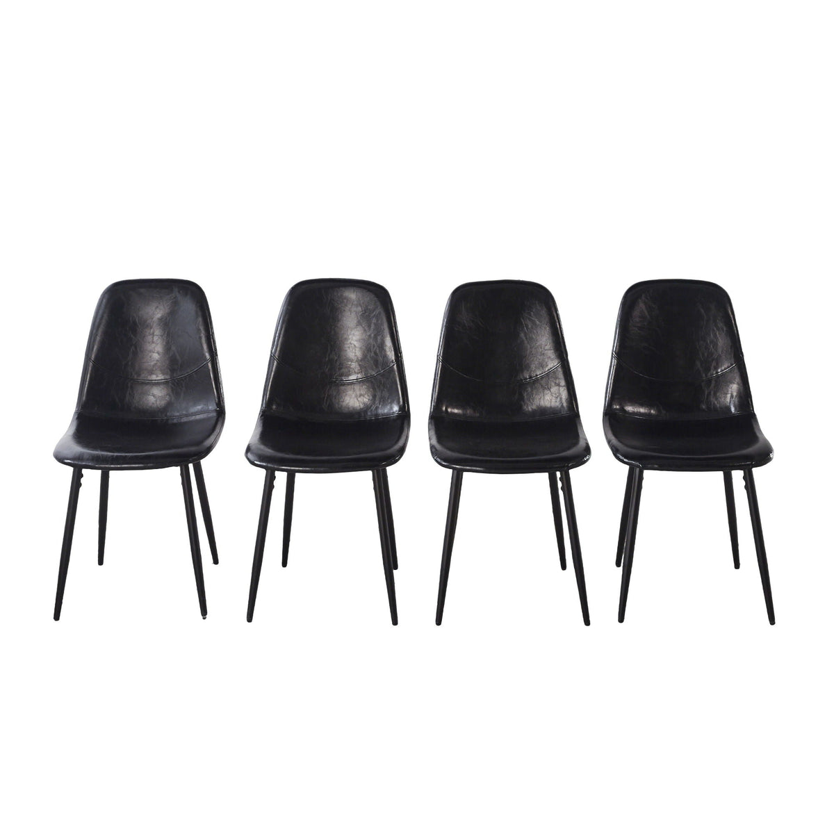 Dining Chairs (Set of 4) - Black