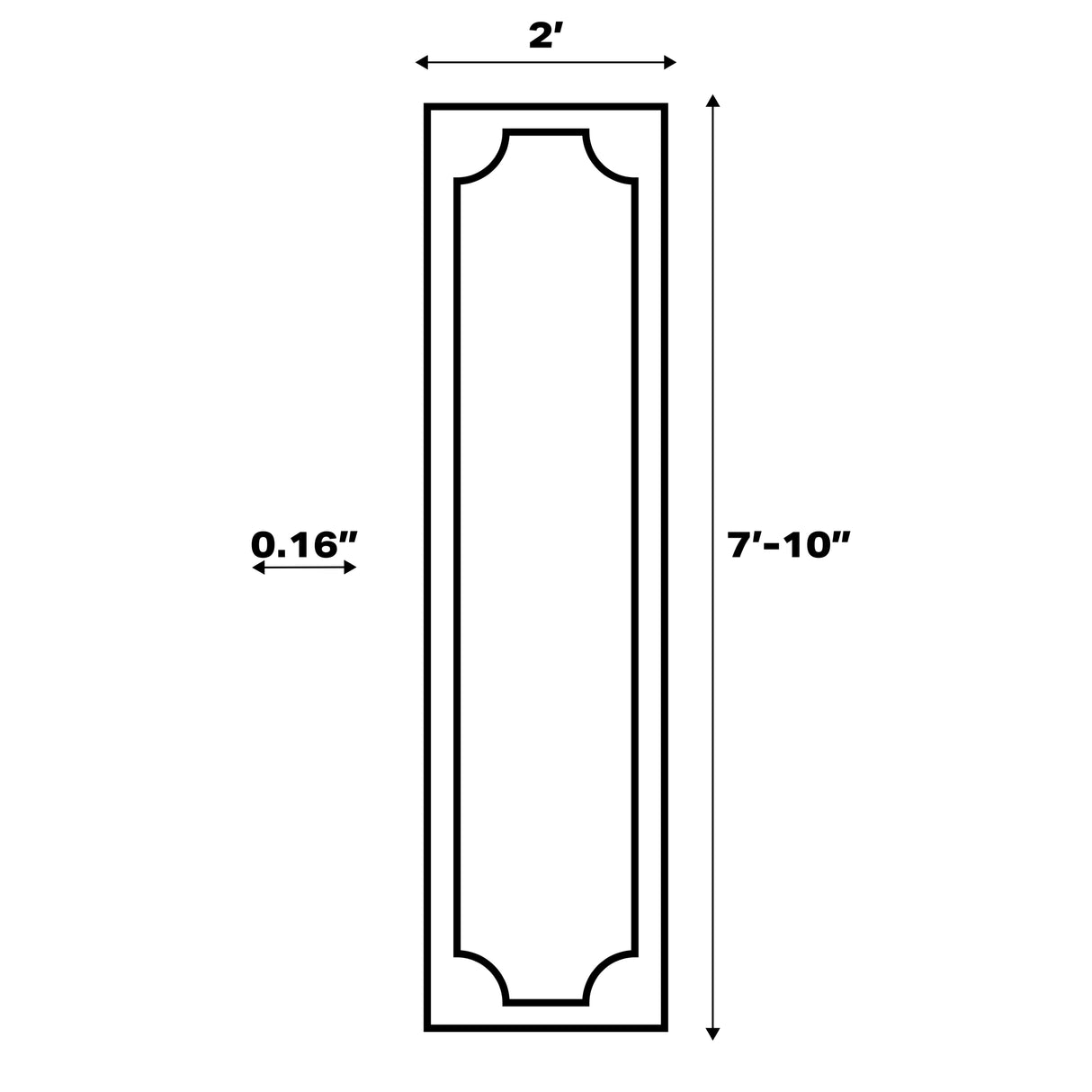 Kallax Geometric Modern Low-Pile Machine-Washable Runner Rug