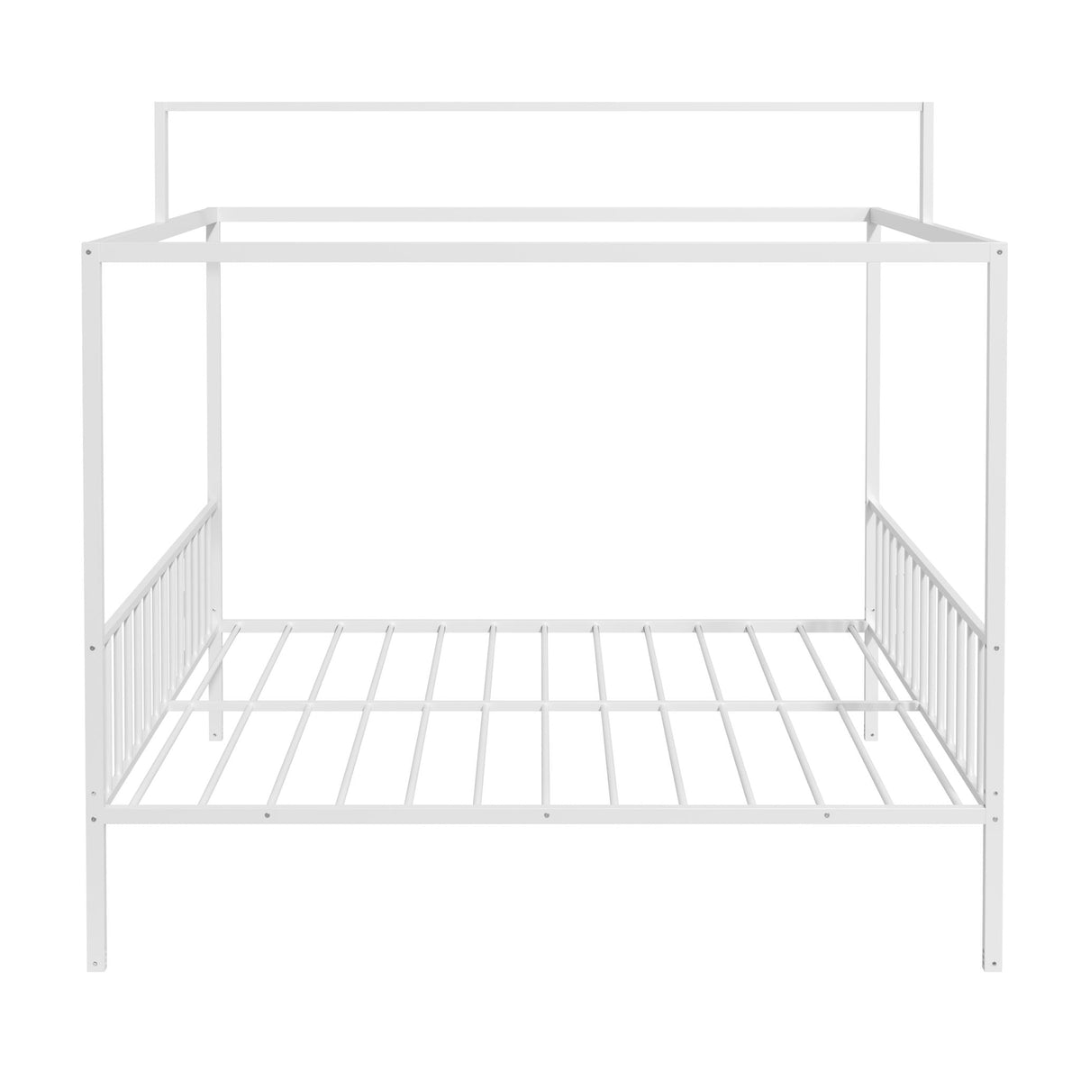 3 In 1 Convertible Montessori Floor Bed With Fenced Support