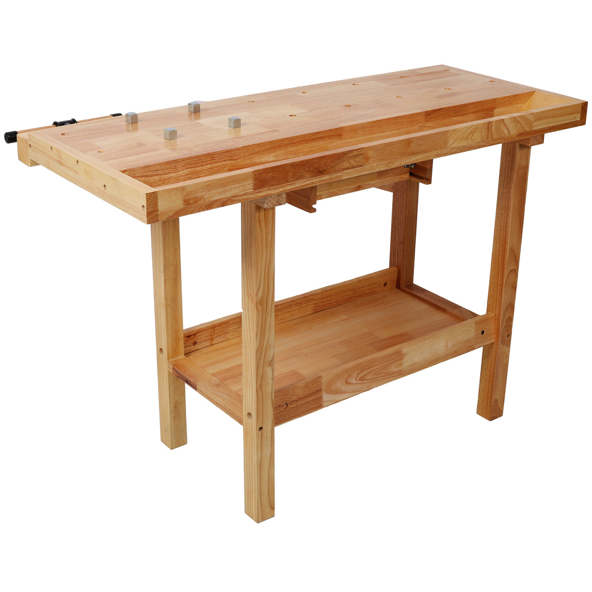 48" Heavy Duty Wood Workbench with Storage