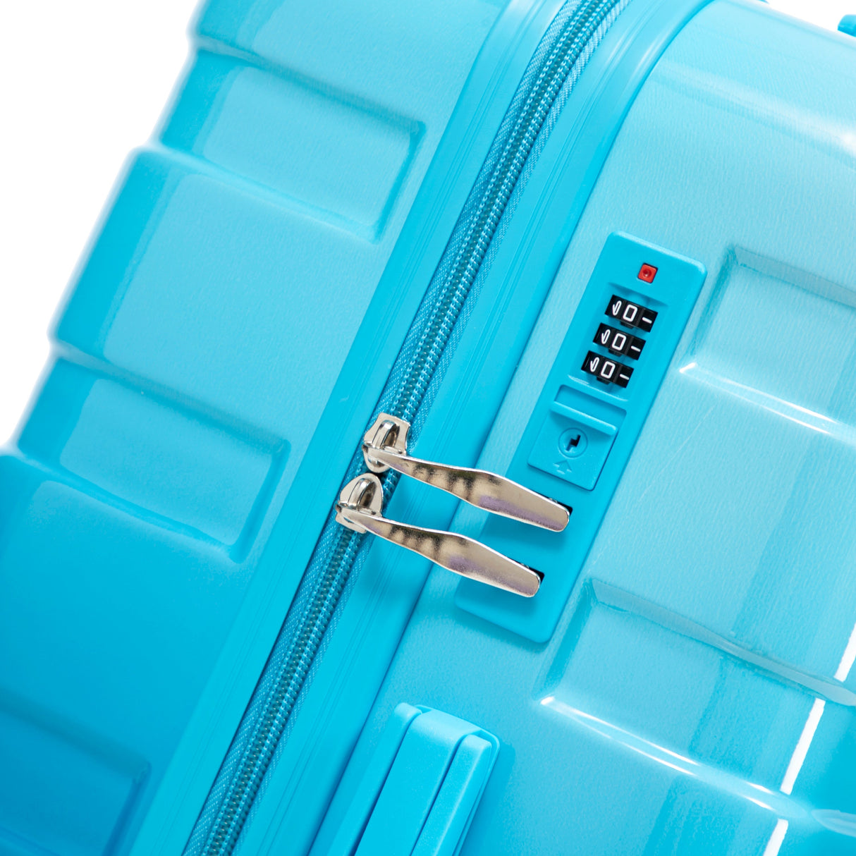 3-Piece PC Spinner Wheel Luggage Set with Gradient Color