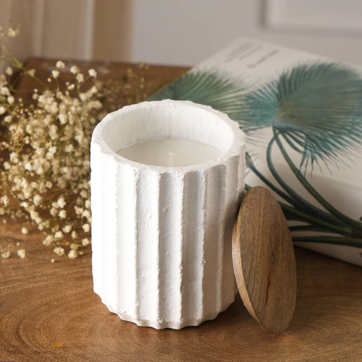 6oz Handcrafted Soy Wax Candle with Vanilla & Lavender