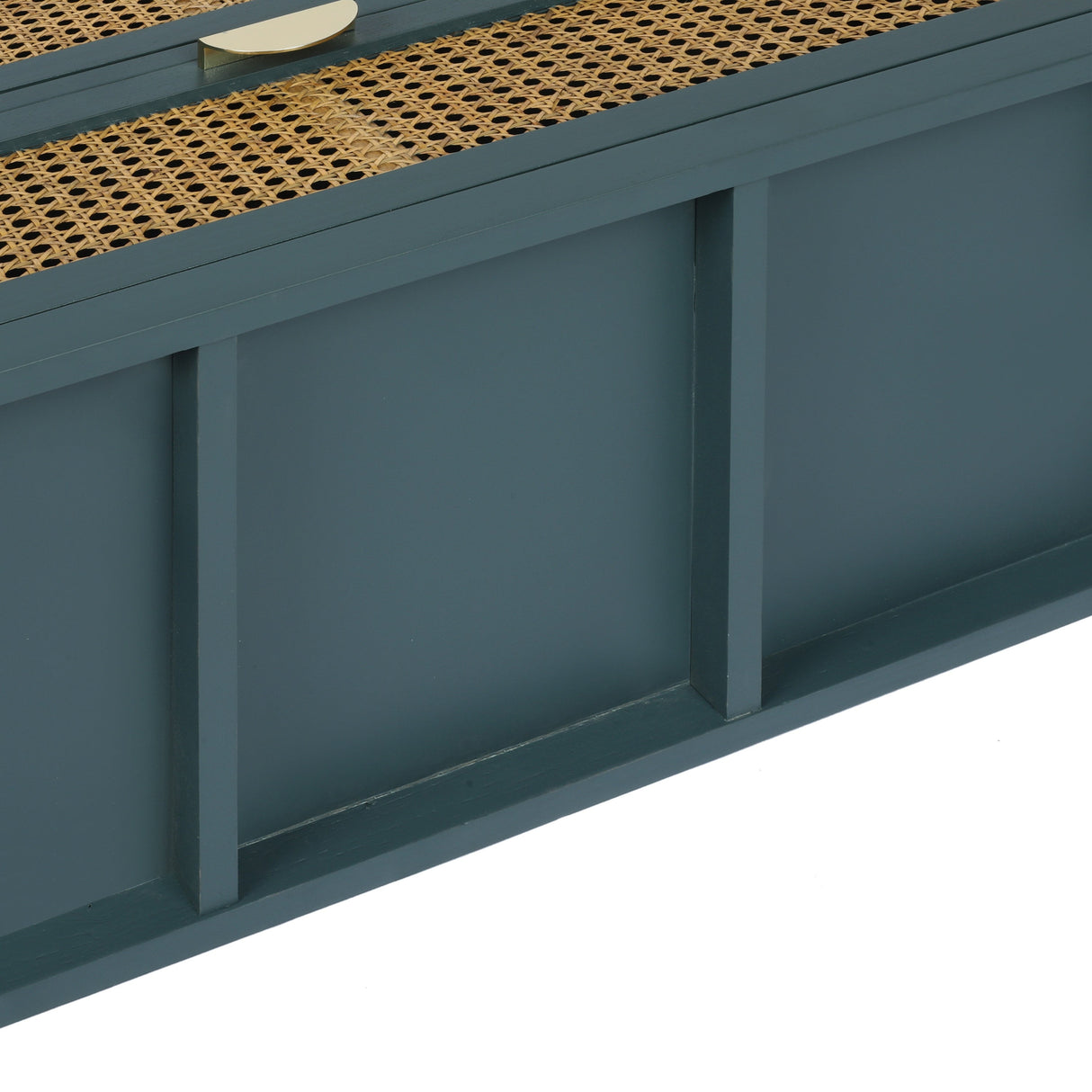 3 Drawer Cabinet Natural Rattan