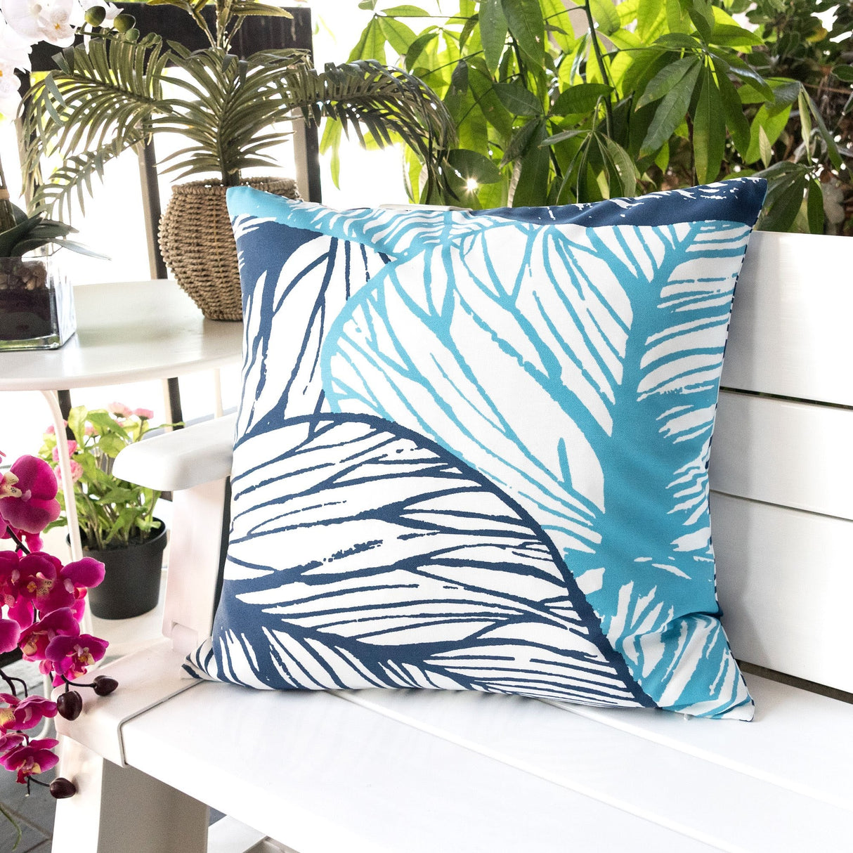 Leaf Vein - Outdoor & Indoor Set of 2
