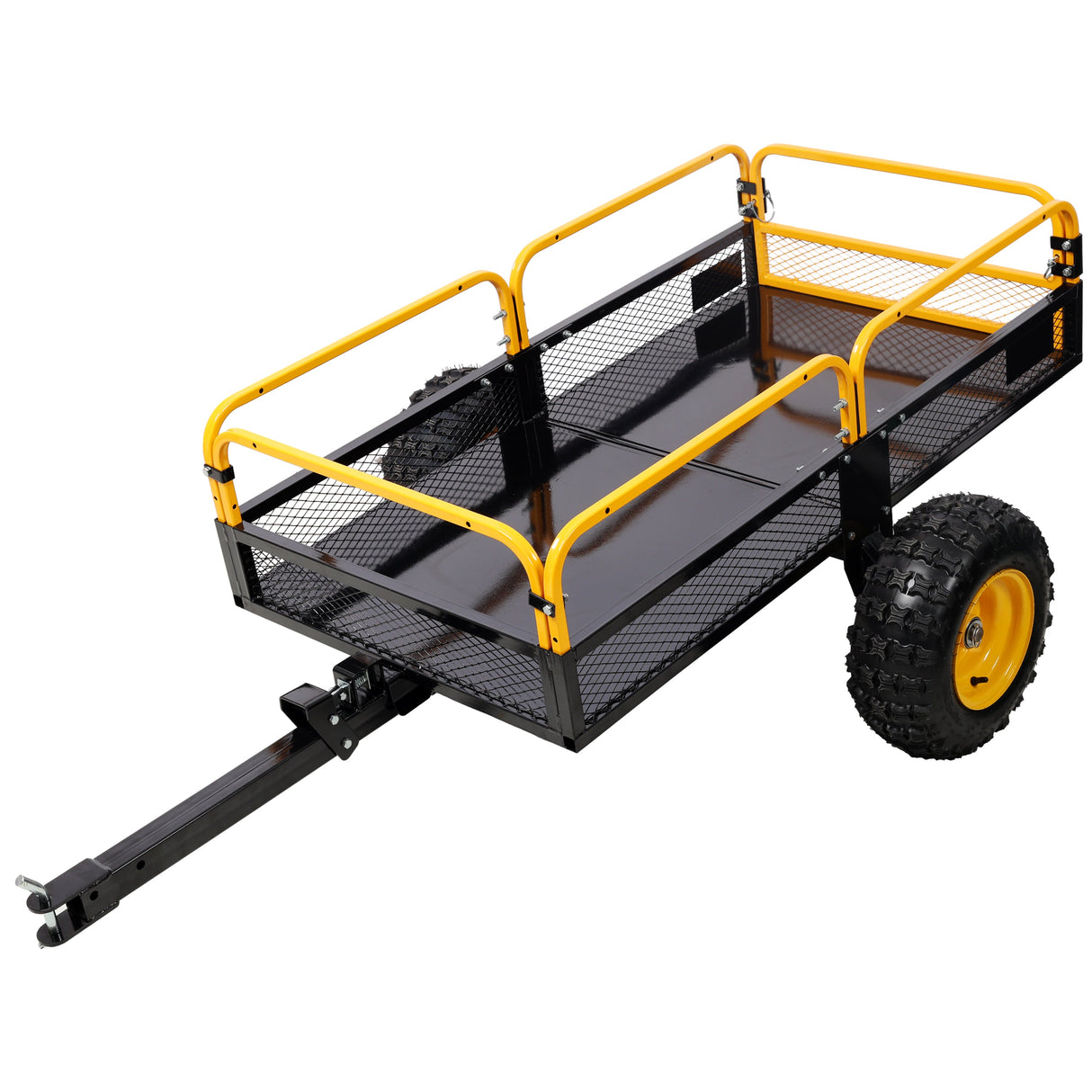 Heavy-Duty Tow-Behind Dump Cart