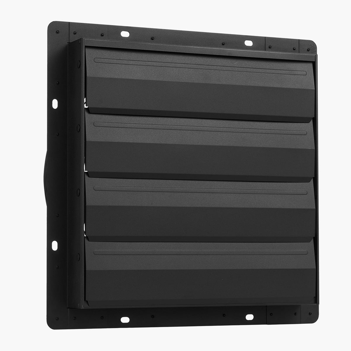 16 Inch Shutter Exhaust Fan with Smart Temperature Control - Metal