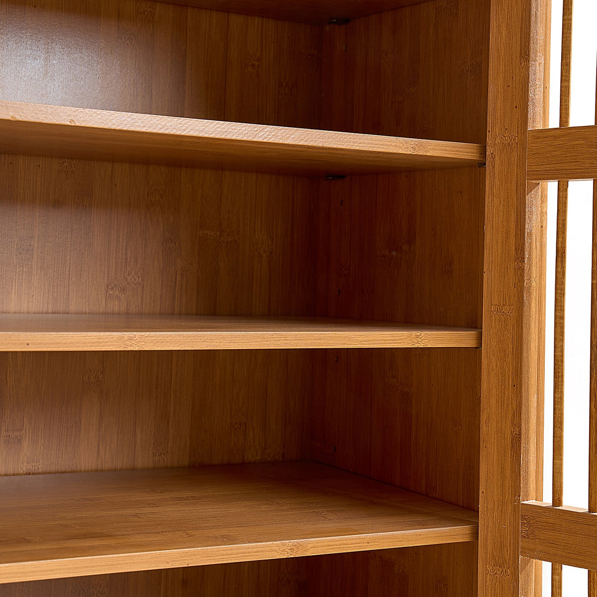 Shoe Cabinet with Shutter Doors