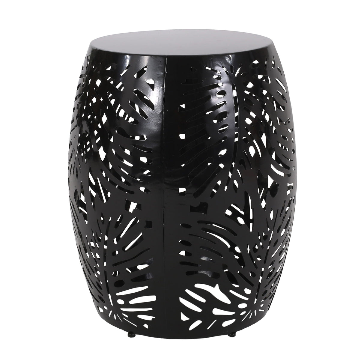 Modern Design Metal End Table, Large