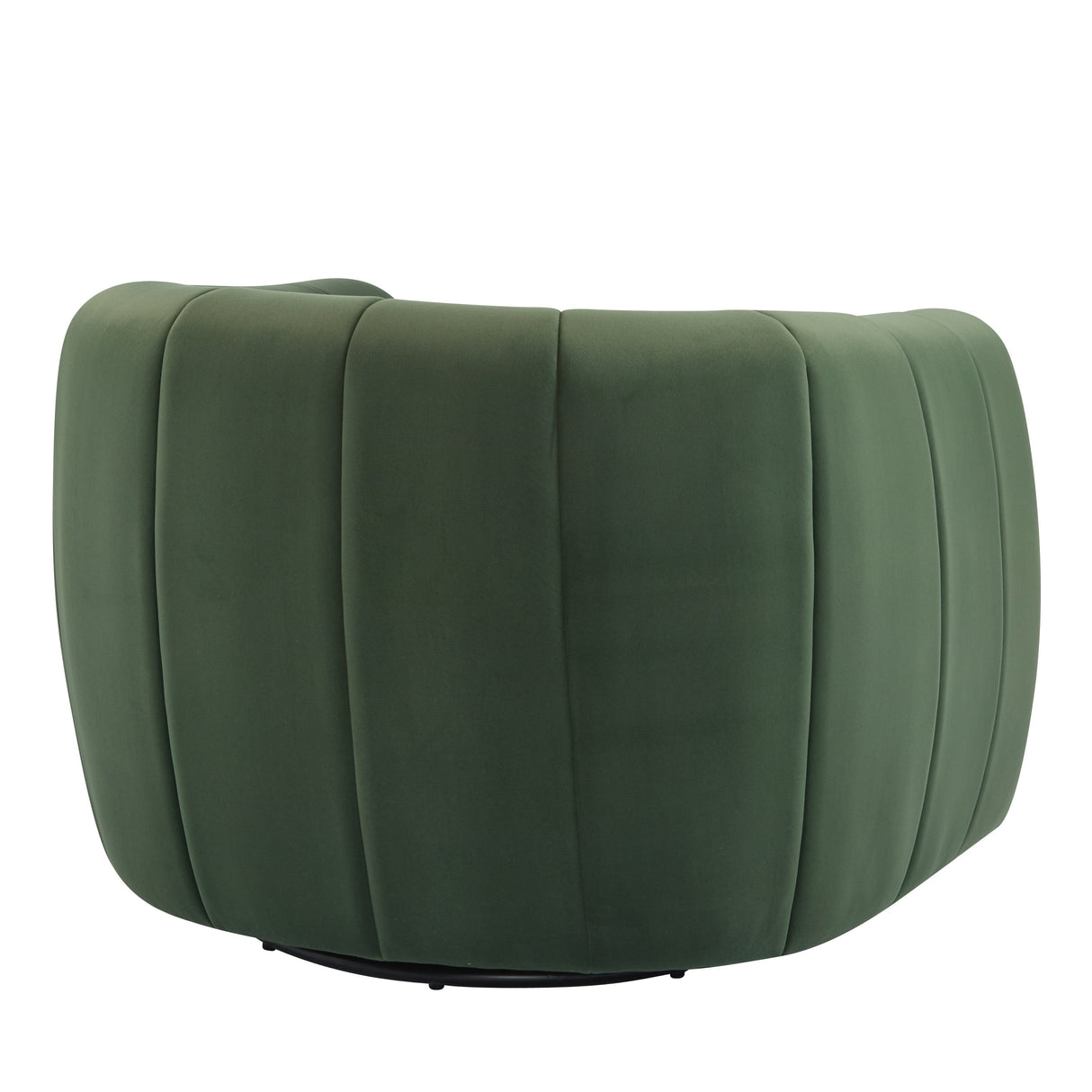 Modern Swivel Club Chair with Premium Velvet