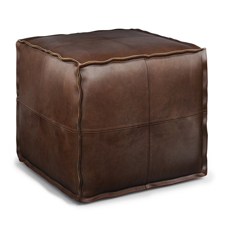 Brody-Square-Pouf-Distressed-Dark-Brown-