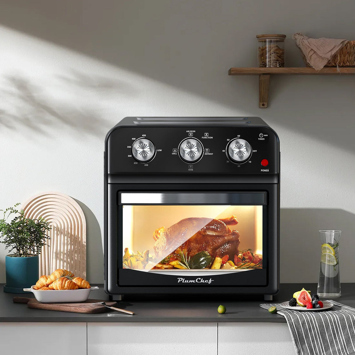12.5 Quart Air Fryer Convection Toaster Oven