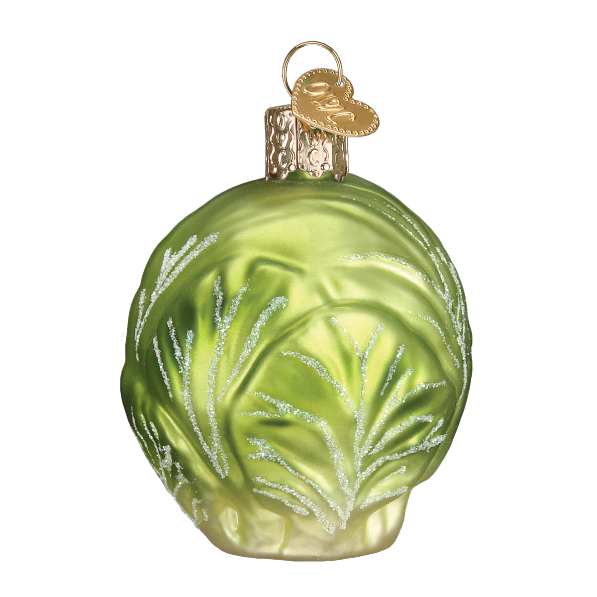 Brussel Sprout Ornament 2.5x2x2 Inches