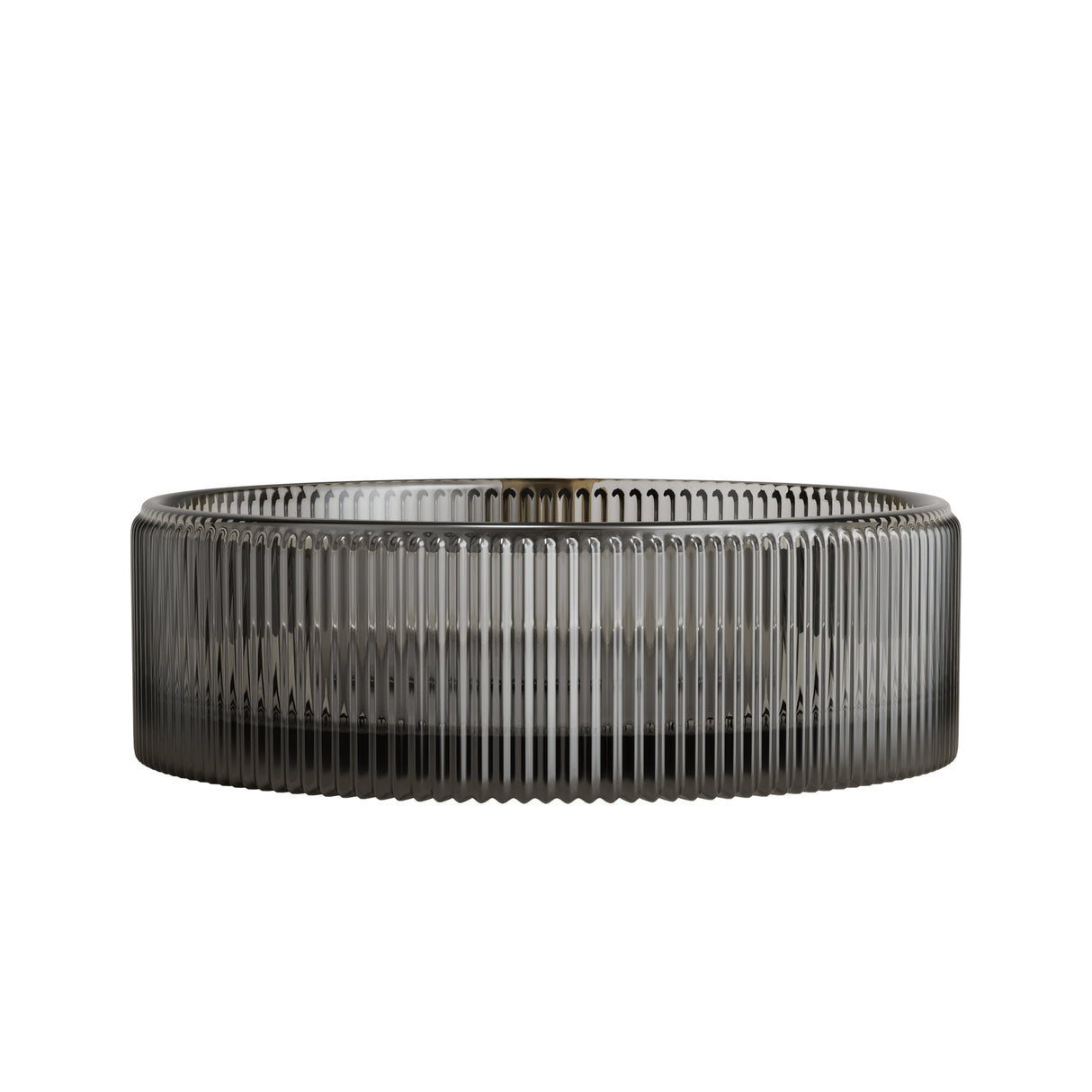 Sonny 14'' Bathroom Round Crystal Glass Sink without Faucet