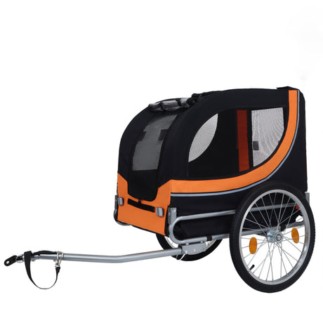 Large-Folding-Bike-Trailer-for-Dogs-–-66LB-Capacity-All-Terrain-Pet-Carrier-Pet-Trailer